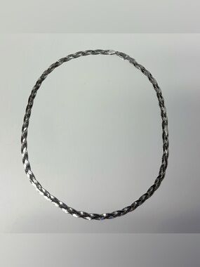 Danecraft 925 Italy Twisted Herringbone Necklace